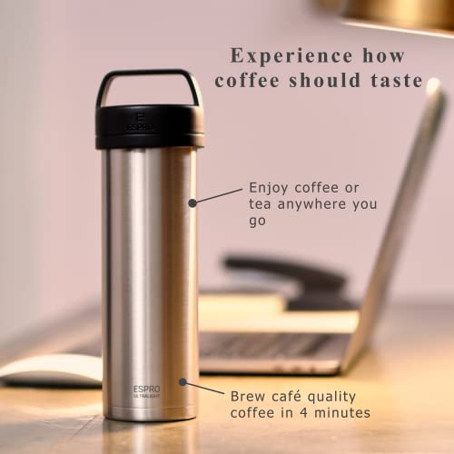 Go P0 Ultralight French Press Coffee Maker for Travel