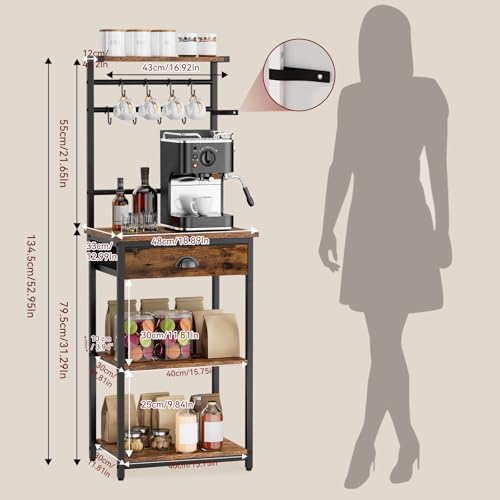 5 Tier Coffee Bar Station