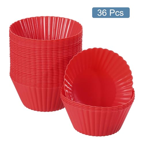 36Pcs Silicone Cupcake Liners