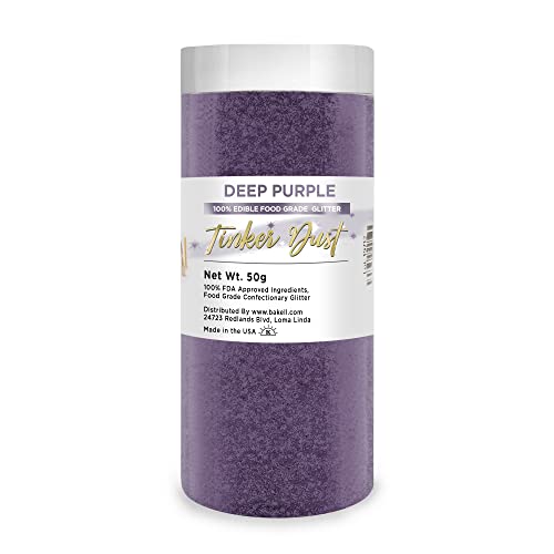 Deep Purple Edible Glitter