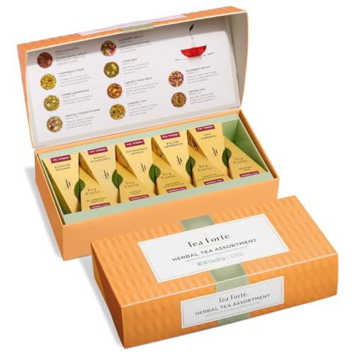 Tea Sampler 10 Pyramid Infuser Bags (10 Count)