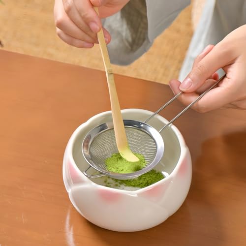 8 pieces Handmade Gift box set of ceramic matcha bowl
