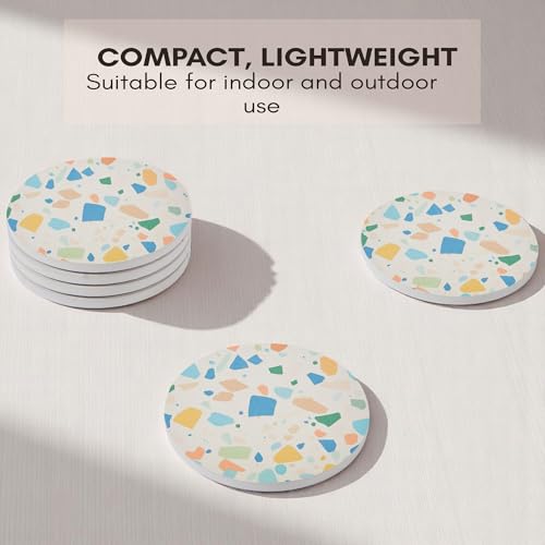 Terrazzo Coasters Set of 6 (6 Count)