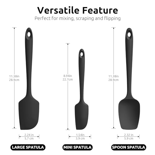 Silicone Spatula Set (3 Count)