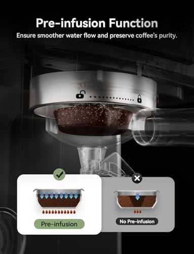Professional Retro Espresso Machine with 58mm Portafilter