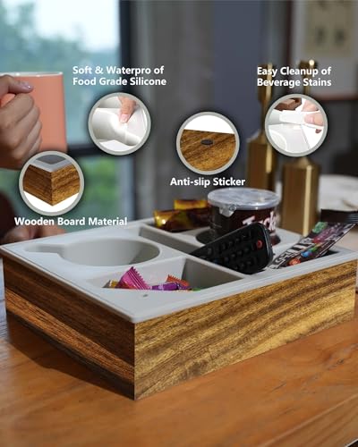 Couch Cup Holder Tray