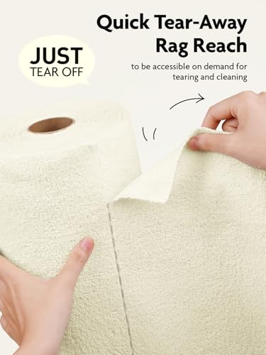 Microfiber Cleaning Cloth Roll (30 Count)