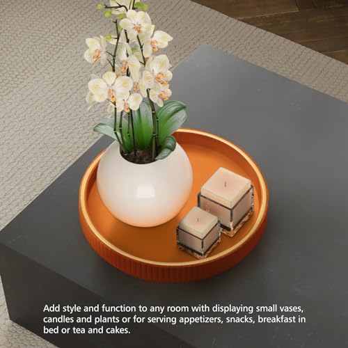 Leather Tray Desktop Storage Organizer
