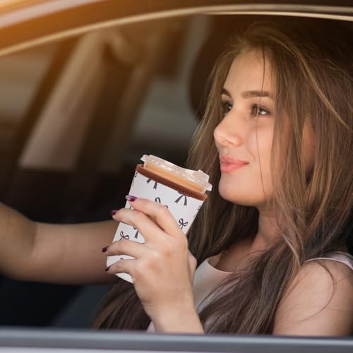 Reusable Insulated Neoprene Iced Coffee Cup Sleeve (3 Count)