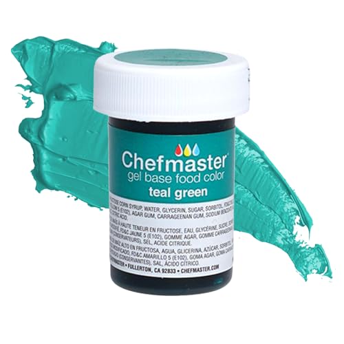 Teal Green Gel Food Coloring
