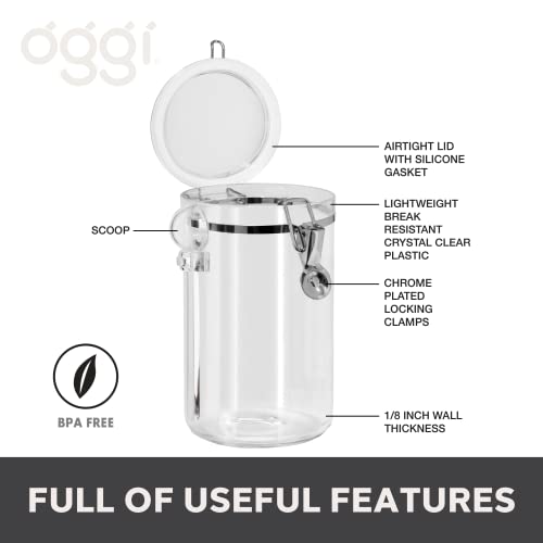 Clear Canister Airtight 61oz