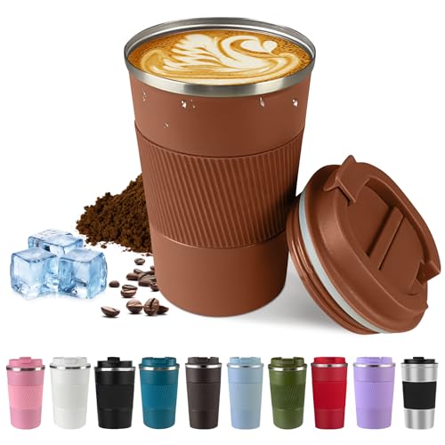 Vacuum Insulated Stainless Steel Travel Coffee Mug