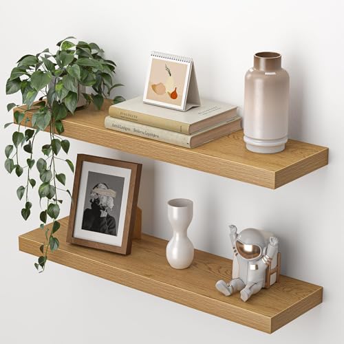 24 Inch Floating Shelves for Wall (2 Count)