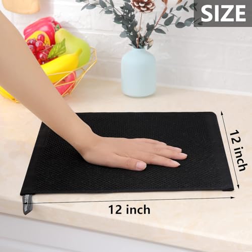 100% Cotton Waffle Weave Kitchen Dish Cloths 24 (24 Count)