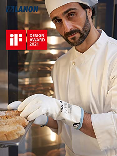 LANON Liquid Silicone Oven Mitts (2 Count)