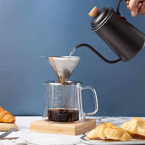 BTaT Pour Over Coffee Maker Set