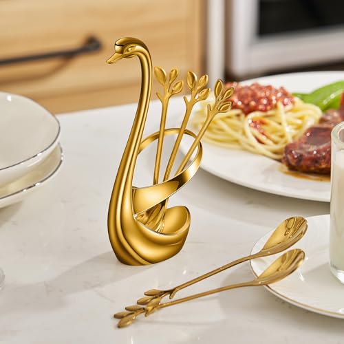 Gold Swan Base With 10