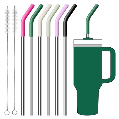 Metal Straws Reusable for 40 oz Stanley
