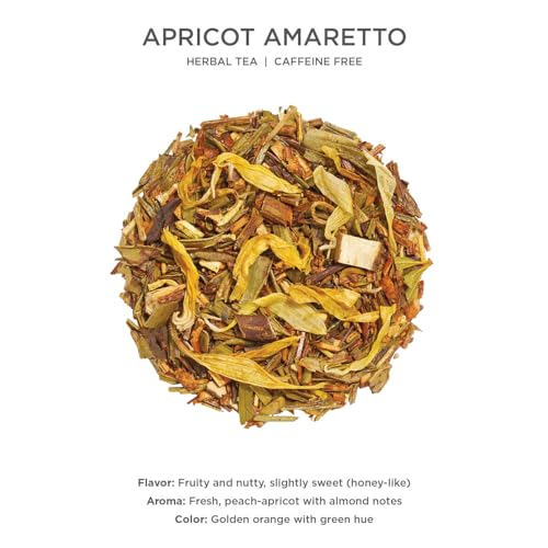 Apricot Amaretto Loose Leaf Tea Canister (2.82 Ounce)