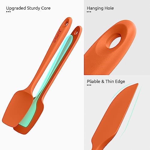 Silicone Spatula Set with 600 Degrees Fahrenheit Heat Resistant