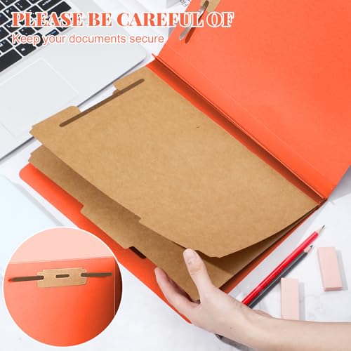 12 Pcs Classification Folders Letter Size Bulk