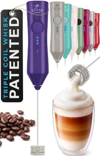 Rechargeable Milk Frother Handheld