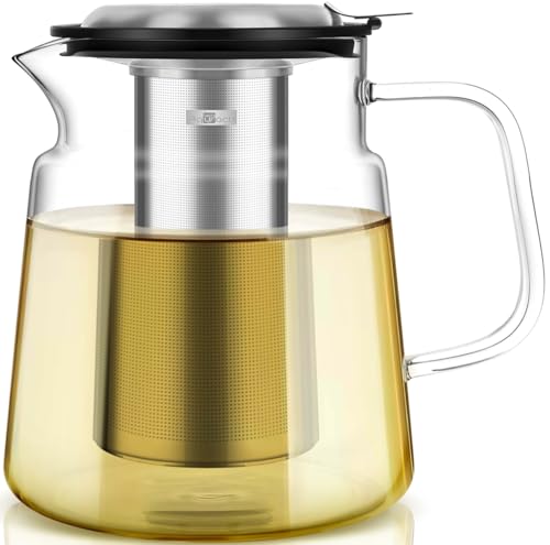 57oz Glass Tea Pot with Infuser (57 Count)