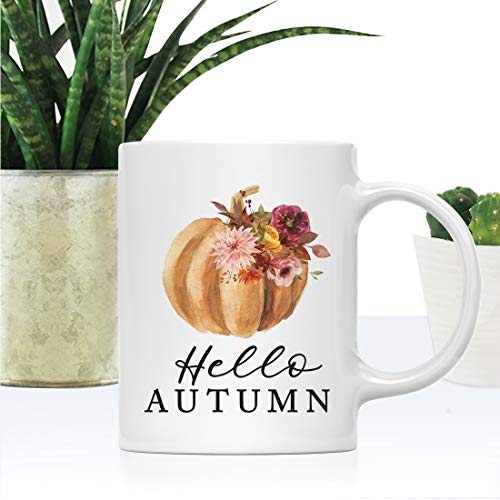 Fall Burgundy Marsala 11oz. Ceramic Coffee Tea Mug