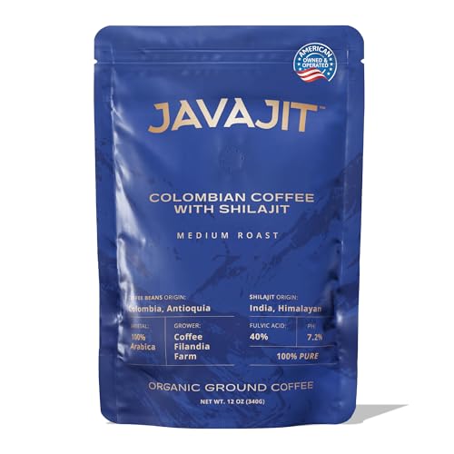 Colombian Coffee with Shilajit (12 Ounce)