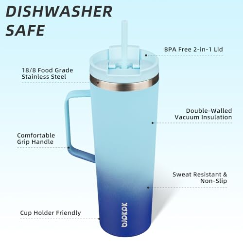 30oz Insulated Tumbler with Handle