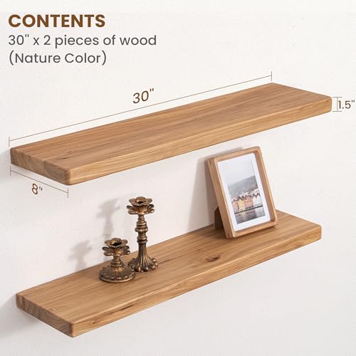 Floating Shelves for Wall (2 Count)