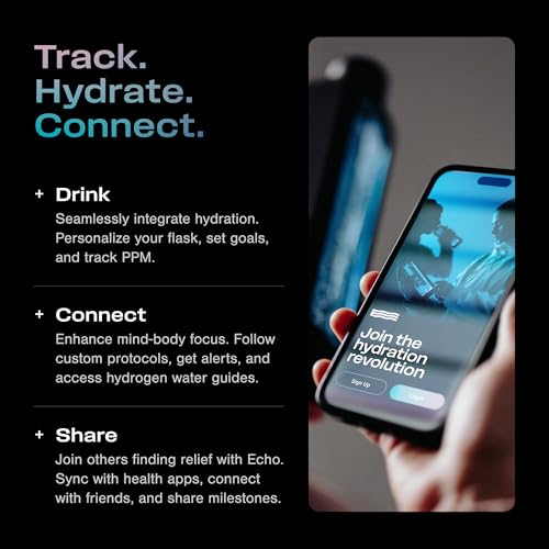 Echo Flask Smart Hydrogen Water Bottle Generator