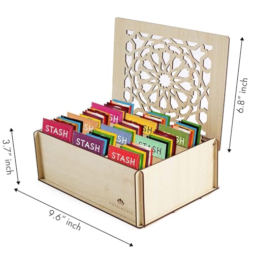 Tea Sampler Gift Box (80 Count)