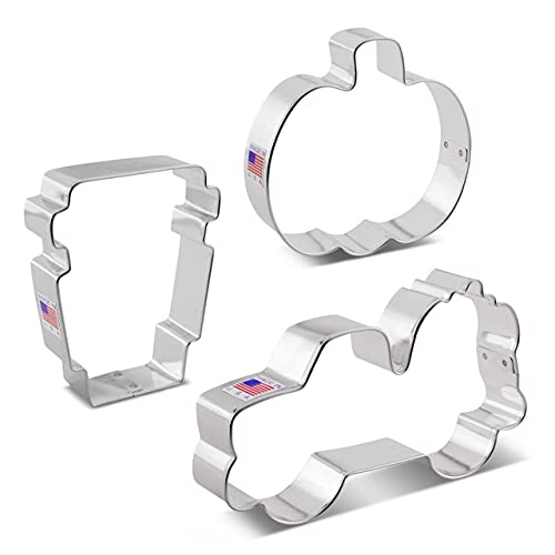 Ann Clark Pumpkin Harvest Cookie Cutters Set of 3