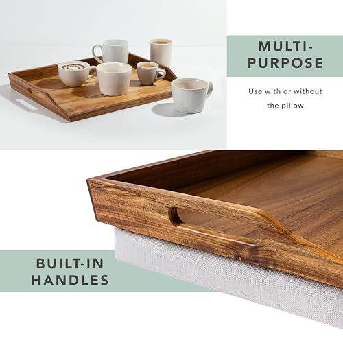 Wood Lap Tray