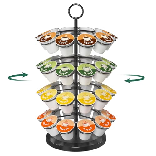 K Cup Holder Coffee Pod Organizer Carousel for Countertop