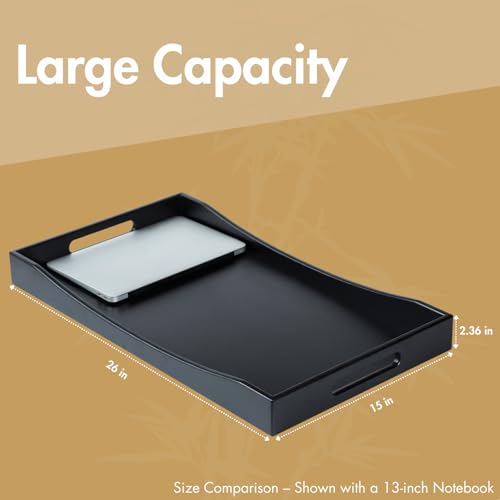 Bamboo Extra Large Ottoman Tray