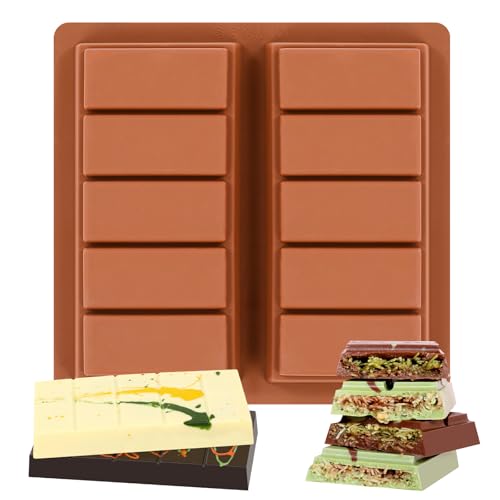 Dubai Chocolate Molds 1 Inch Deep