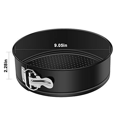 9 Inch Nonstick Springform Pan Cheesecake Pan with Removable Bottom