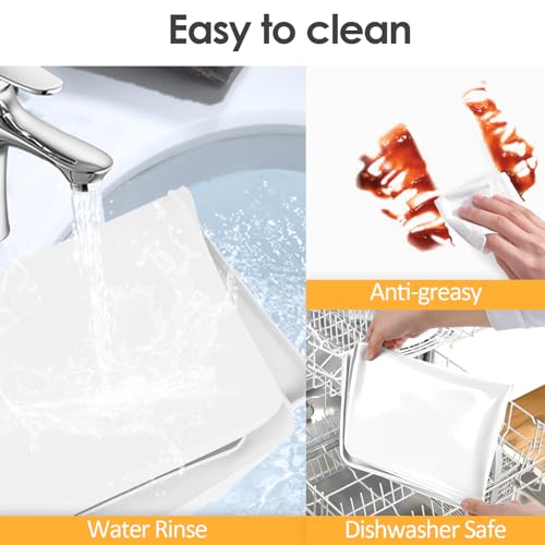 Silicone Coffee Maker Mat with Lip for Countertops