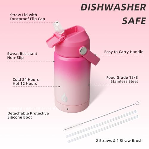 12oz Insulated Water Bottle