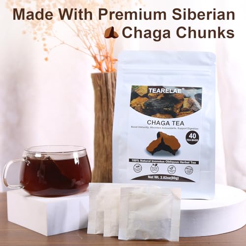 Chaga Tea from Siberia (40 Count)