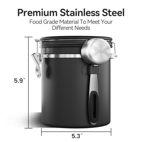 Coffee Canister with Window