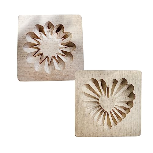 Wooden Cookie Biscuit Mold