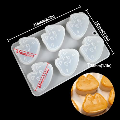 Cat Shape Cheese Mousse Silicone Cake Decorating Mold For Baking Mould Dessert Mousse Pastry Mould Ice Cream Mold Kitchen Tools