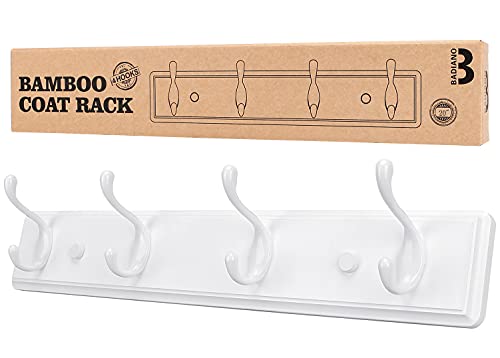 Heavy Duty Wooden Coat Rack