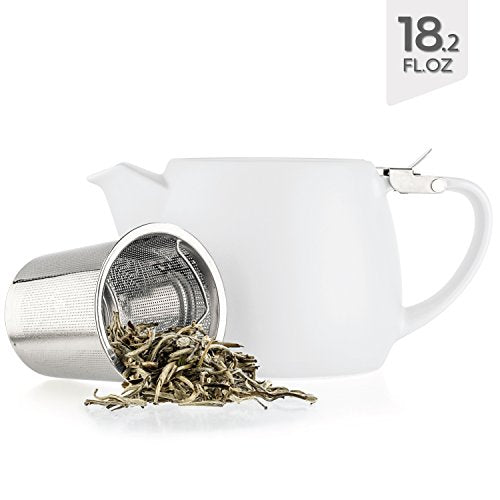Pluto Porcelain Small Teapot White