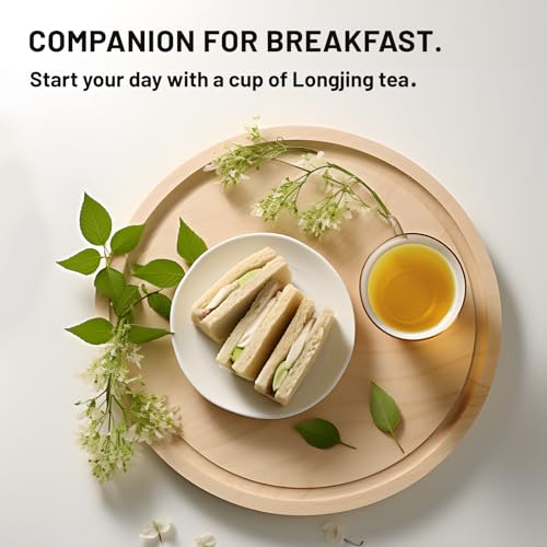 LongJing Chinese Loose Leaf Green Tea (3.5 Ounce)