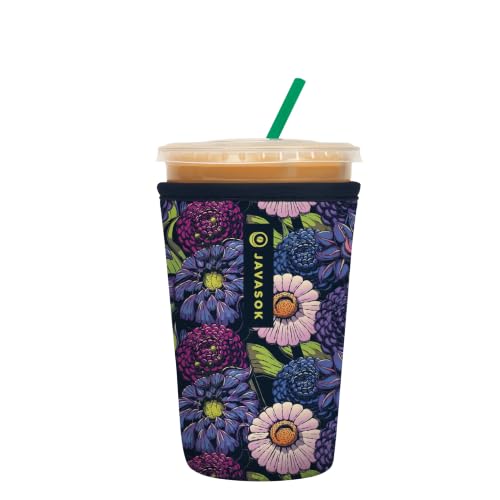 JavaSok Iced Coffee & Cold Soda Insulated Neoprene Cup Sleeve