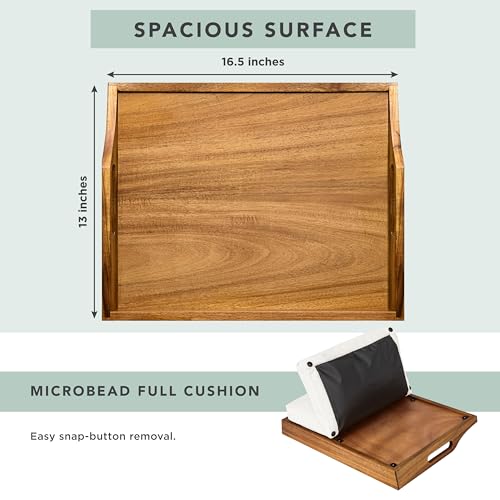 Wood Lap Tray